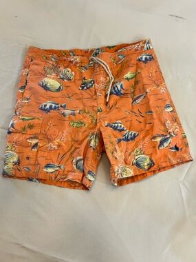 RALPH LAUREN POLO Men’s Swim Trunks, Meshed Lined, XL